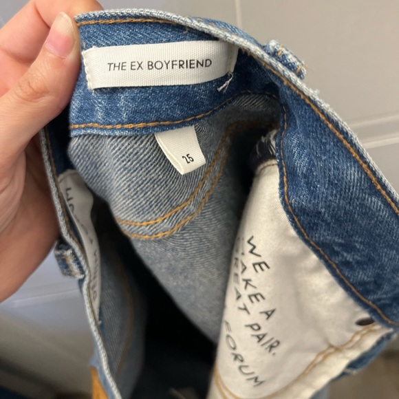 Aritzia Denim forum Ex-boyfriend straight leg jeans - Picture 16 of 16